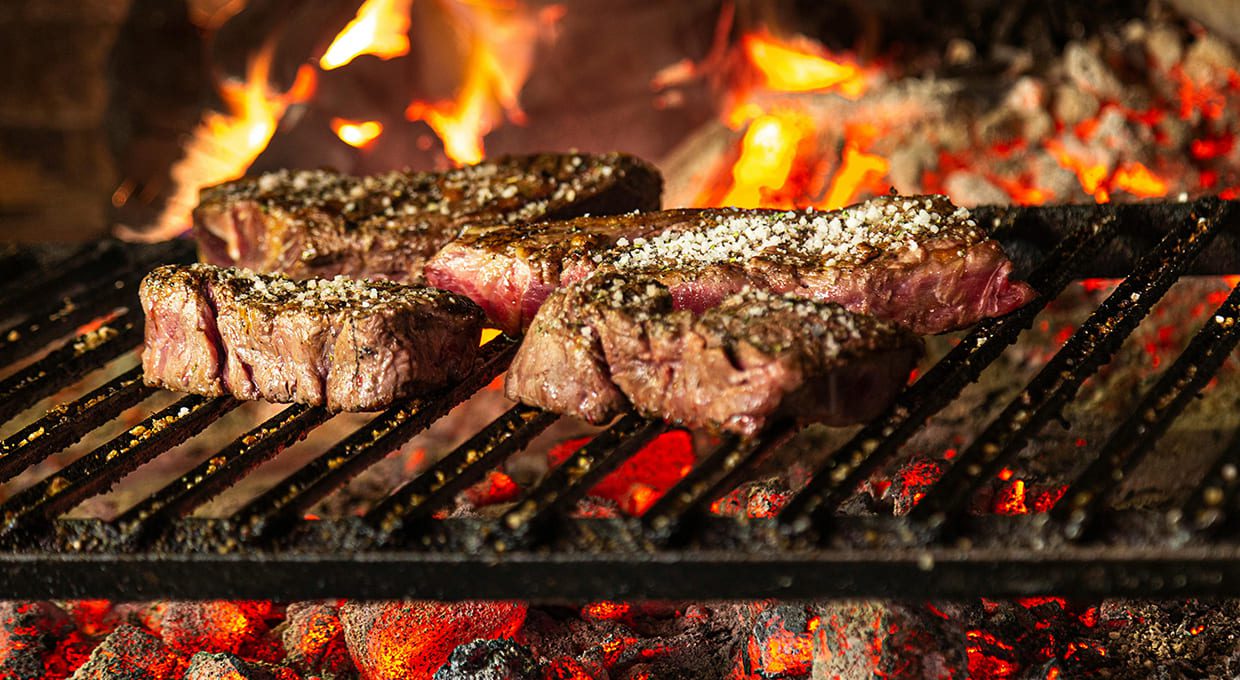 Carne a la brasa - Casa Fuster