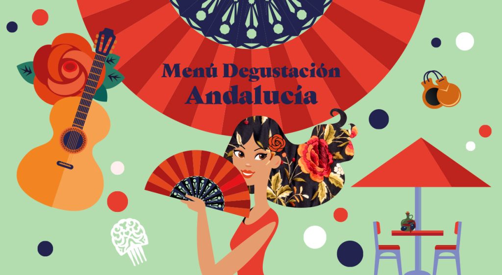 Menú degustación Andalucía en Masía Sant Cugat: el sabor previo a la Feria de Abril